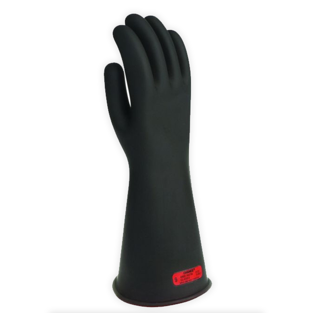 Chance Class 00 Rubber Gloves Black 11" (Max Use 500kV)