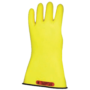 Salisbury Class 0 Rubber Gloves Black/Yellow 11" (Max Use: 1kV)