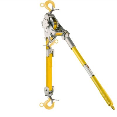 Lug-All 1 Ton Strap Hoist with Hot Rings; Small Frame; Single or Double Line - 2HB