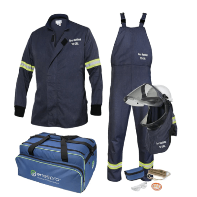 Enespro AirLite PREMIUM 12 Cal Jacket/Bib Overall Kit w/Shroud – EN12KTNTNB04