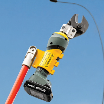 Greenlee ES20LXRB Overhead Remote Cable Cutter (Tool Only); Uses Makita 18V Battery
