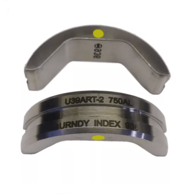 Burndy Stainless Steel U Die, 750 kcmil AL, Yellow, Index 936; U39ART2