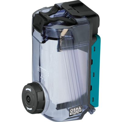 Makita 199588-6: Dust Case with HEPA Filter Cleaning Mechanism