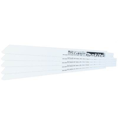 Makita 723070-A-5: 9" All‑Purpose Recipro Saw Blade, 10/14TPI, 5/pk