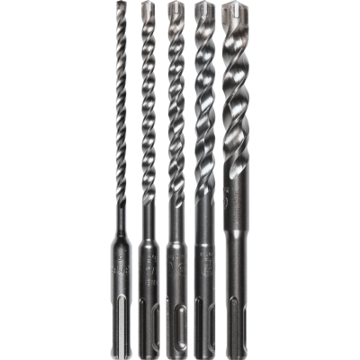 Makita B-61298: 5 Pc. SDS‑PLUS Bit Set, 3‑Cutter