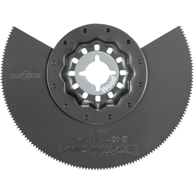 Makita B-67044: Starlock® Oscillating Multi‑Tool 3‑1/4" High Carbon Steel Round Segmented Saw Blade