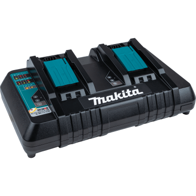 Makita DC18RD: 18V LXT® Lithium‑Ion Dual Port Rapid Optimum Charger