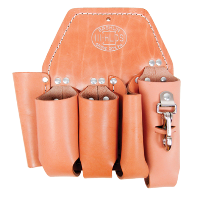 Bashlin Linemen's 5 Pocket Holster - Tan