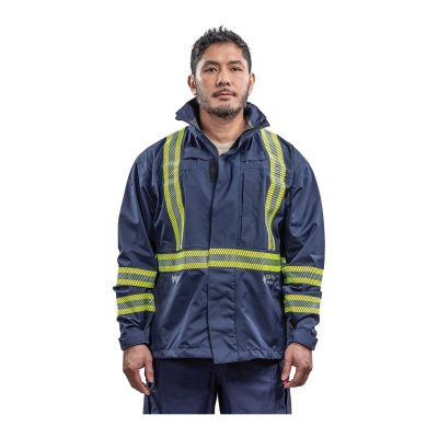 DRIFIRE® HYDROflash™ FR Rain Jacket - Navy, Medium