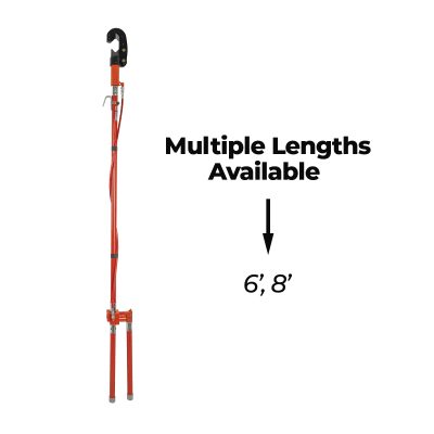 Chance Insulating Hydraulic Cable Cutter For #6 Solid Copper To 954 kcmil ACSR — Available in 6' or 8'