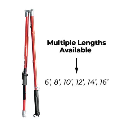 Chance Hinged/Folding Shotgun (Grip-All) - 6′, 8′, 10′, 12′, 14', or 16'