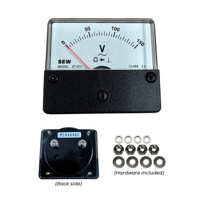 0-150 VAC Analog Meter: 469-251