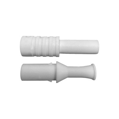 Banana Plug Straight White: C#22-PLUG-W
